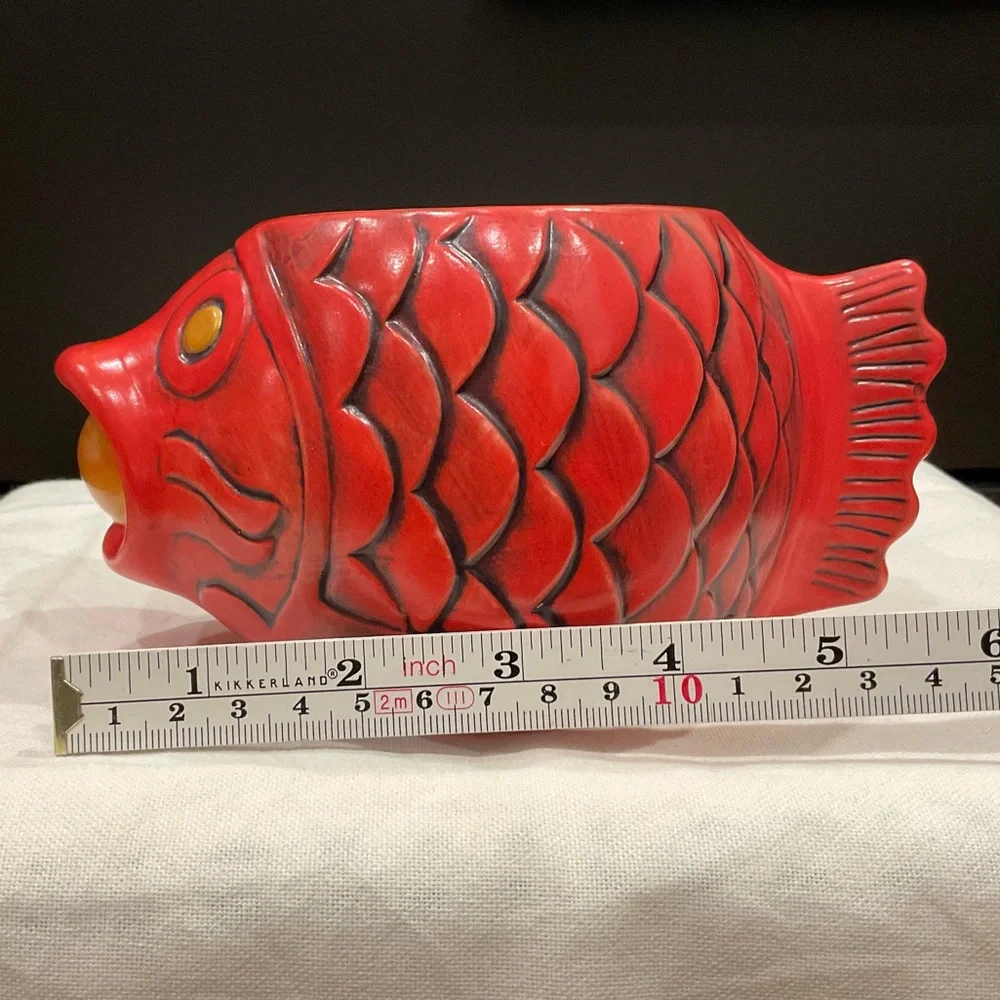Red Fish Shaped Pet Toy
